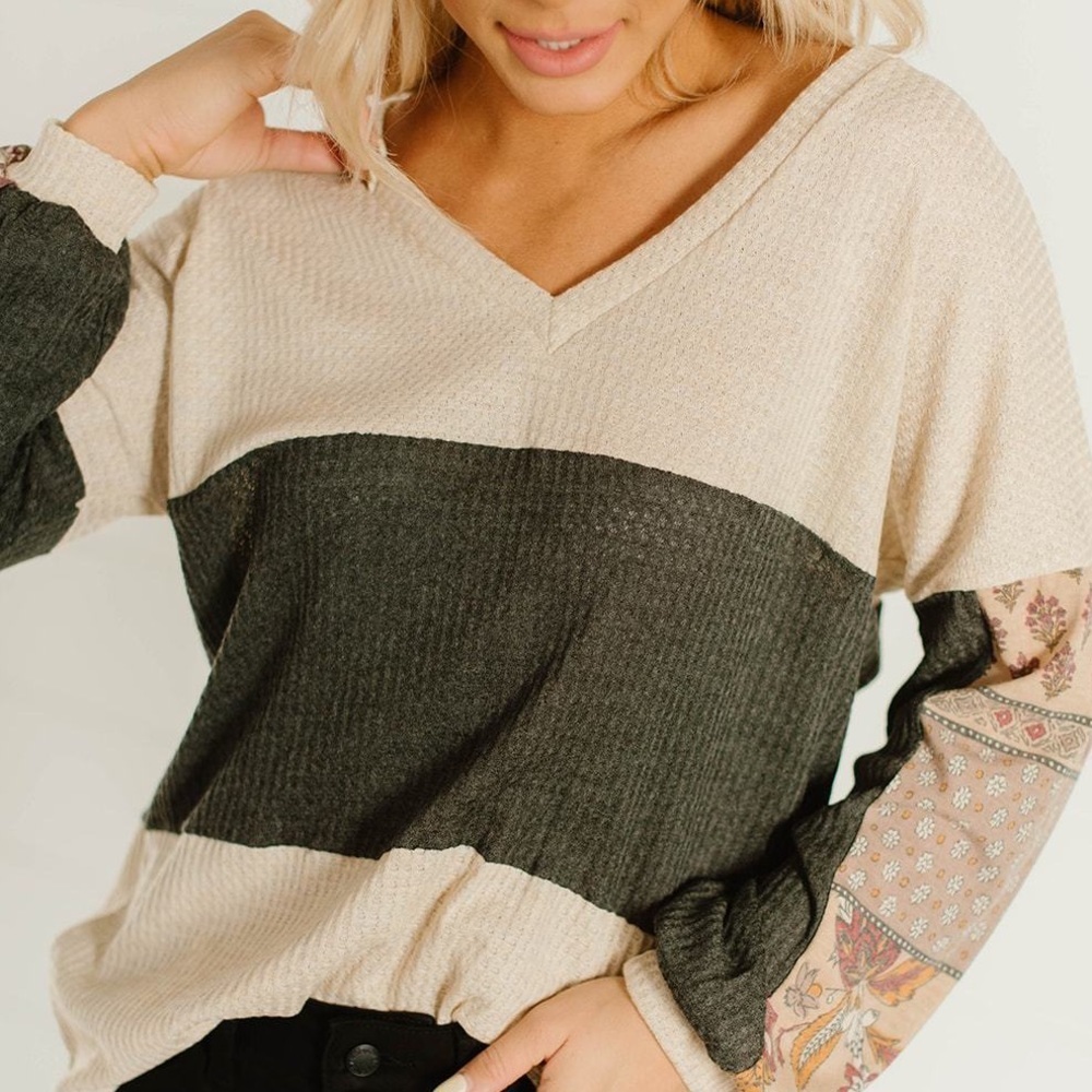 Bohemian Vneck Tunic